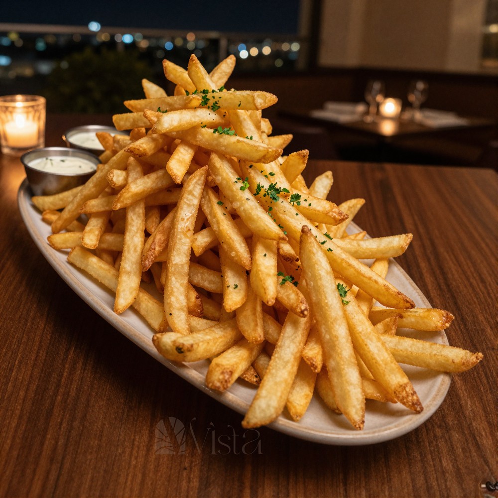 بطاطس مقلية كبيرة